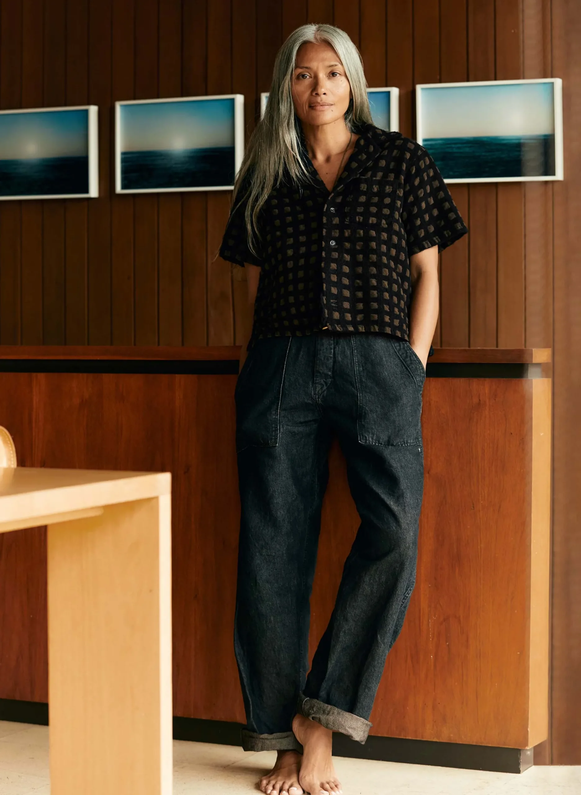 imogene + willie The Sunfair Shirt In Jacquard Check|Women Shirts