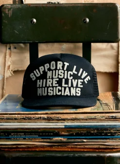 imogene + willie The "support Live Music" Trucker|Women Accessories|Accessories
