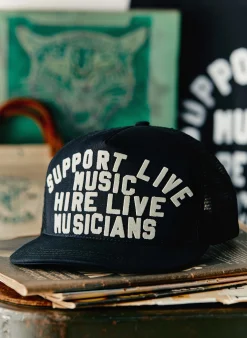 imogene + willie The "support Live Music" Trucker|Women Accessories|Accessories