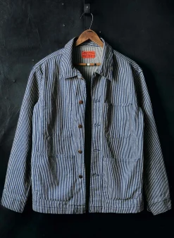 imogene + willie The Utility Coat In Hickory Stripe| Jackets