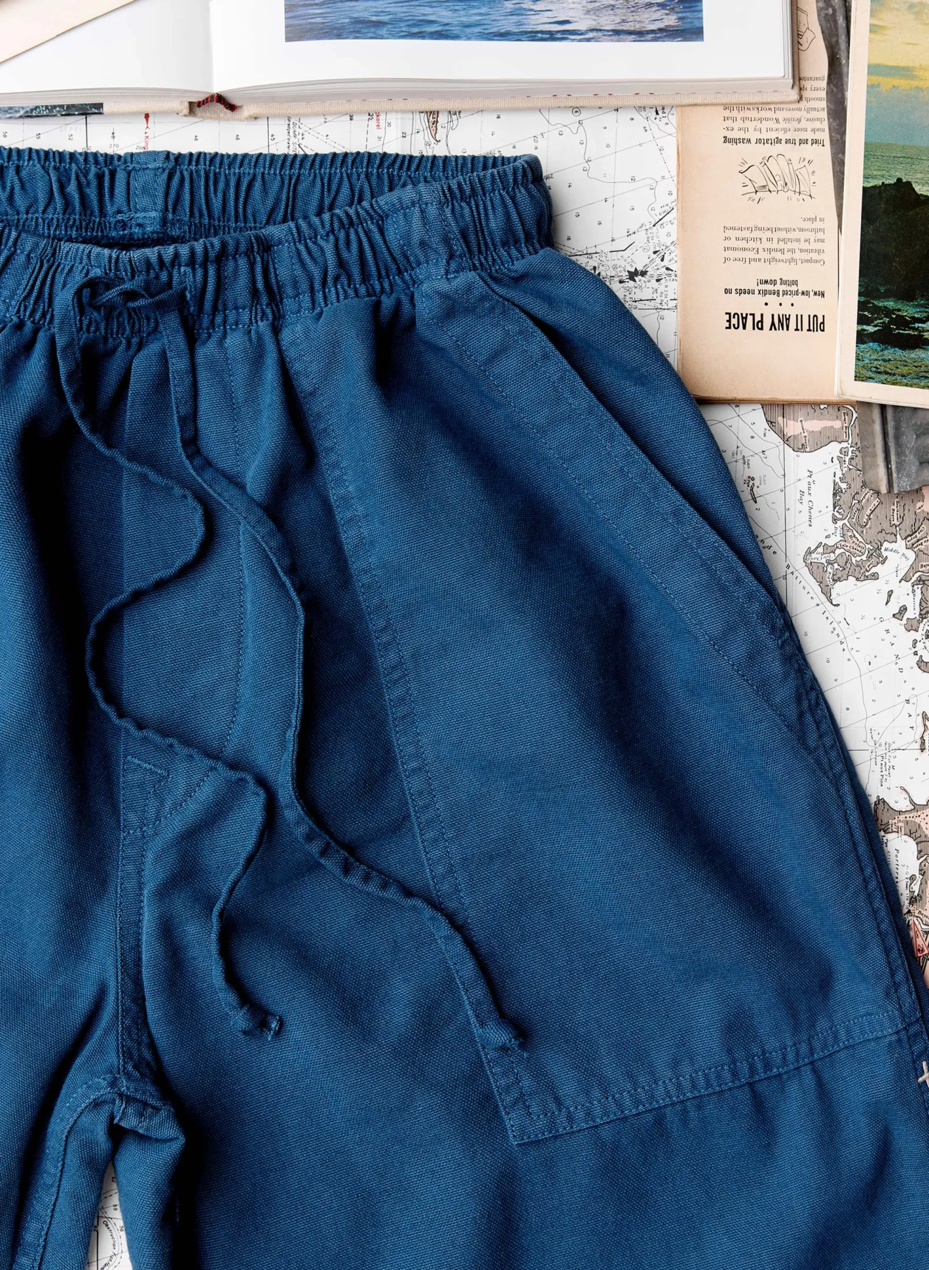 imogene + willie The Ventura Chore Pant In Blue|Women Pants & Shorts|Pants & Shorts
