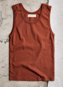 imogene + willie The Vintage Tank In Sienna|Women Tees + Tanks