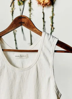 imogene + willie The Vintage Tank In Washed White|Women Tees + Tanks