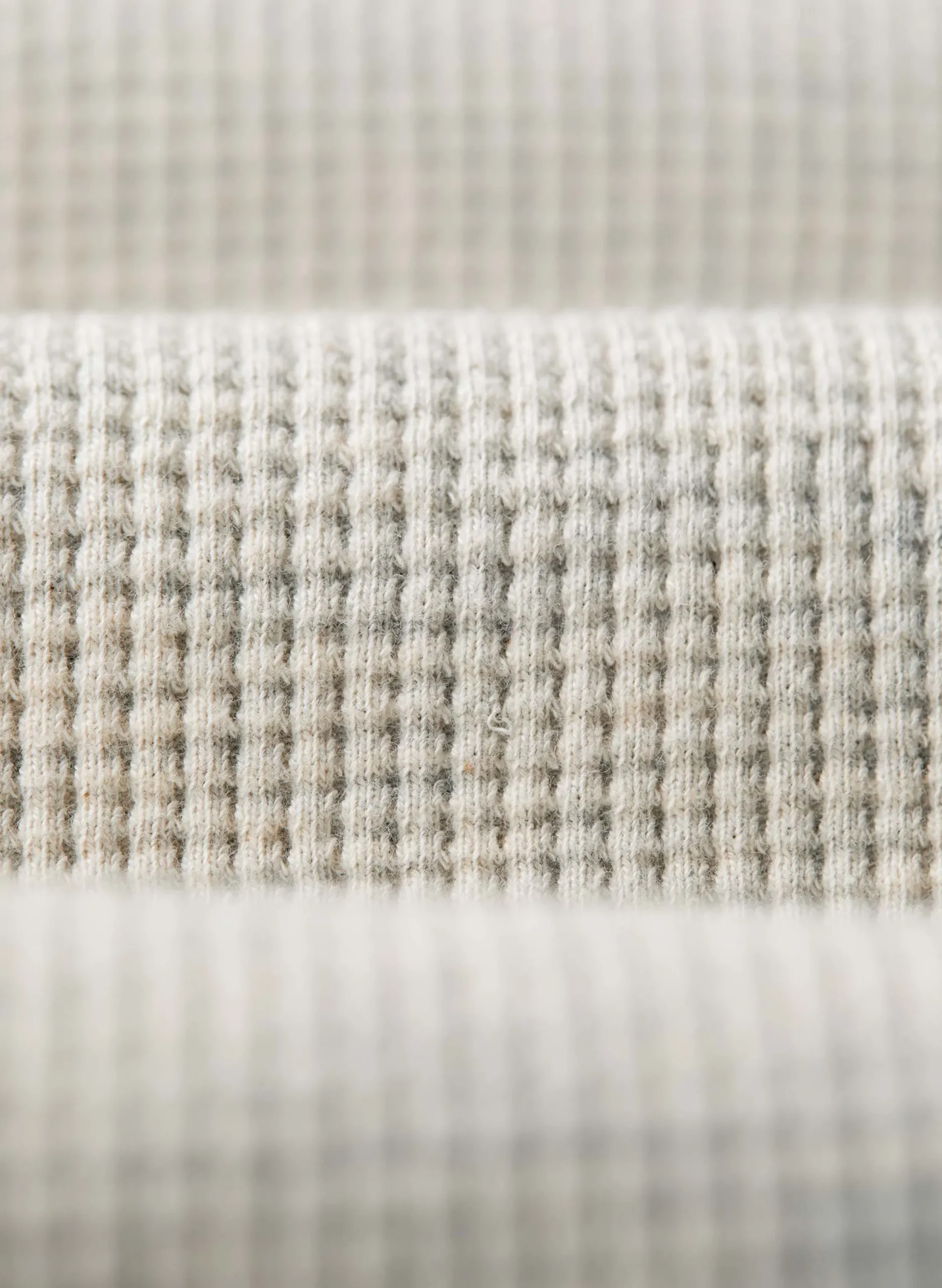 imogene + willie The Waffle Thermal Crew In Ash|Women Knits & Sweaters