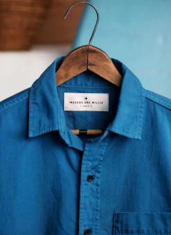 imogene + willie The Whisper Twill Shirt In Blue| Shirts