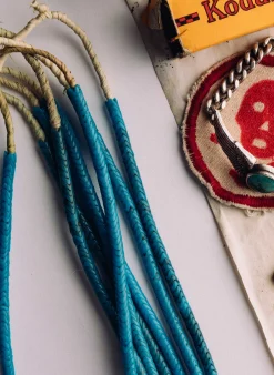 imogene + willie Vintage African Snake Bead Necklace In Turquoise|Women Accessories|Accessories
