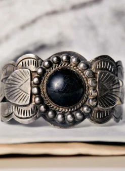 imogene + willie Vintage Silver Handstamped Cuff|Women Accessories|Accessories